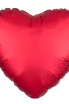 DÖKME Kalp Parlak Kırmızı Folyo Balon 18 inç