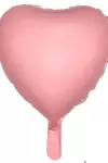 Kalp Makaron Pembe Folyo Balon 18 inç