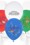 Hazır Baskı Lisanslı Balon PJ Masks 12İNC 100LÜ