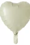 Kalp Makaron Bejı Folyo Balon 18 inç