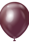 Krom 12" Balon Kalisan Bordo (Burgundy) 50Lİ