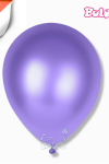 Metalik 12" Balon Balonevi Mor 100LÜ