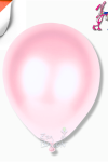 Metalik 12" Balon Hbk Bebe Pembe 100LÜ