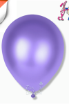 Metalik 12" Balon Hbk Mor 100LÜ