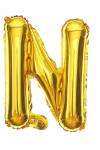 N Harf Folyo Balon GOLD 16inc