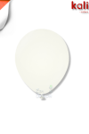 Pastel 05" Balon Kalisan Beyaz (White)