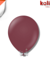 Pastel 05" Balon Kalisan Opak Bordo (Burgundy)