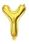 Y Harf Folyo Balon GOLD 16inc